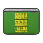 Keep
 Calm
 And
 Follow
 >>The
 Vishal  MacBook Air Sleeves (landscape)