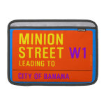 Minion Street  MacBook Air Sleeves (landscape)