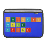 Periodic
 Table
 Writer  MacBook Air Sleeves (landscape)
