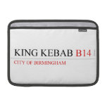 King Kebab  MacBook Air Sleeves (landscape)