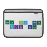 hola gata bela
 felina bela  MacBook Air Sleeves (landscape)
