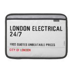 London electrical  24/7    MacBook Air Sleeves (landscape)
