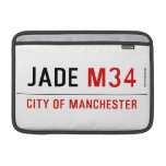 Jade  MacBook Air Sleeves (landscape)