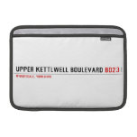 Upper Kettlwell Boulevard  MacBook Air Sleeves (landscape)
