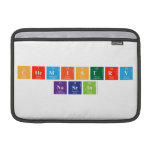 CHEMISTRY
 NASRIN  MacBook Air Sleeves (landscape)