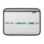 Happy Birthday Melissa  MacBook Air Sleeves (landscape)