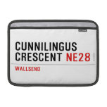 Cunnilingus  crescent  MacBook Air Sleeves (landscape)