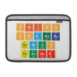 Satish
 Chandra
 Genius
 Teacher  MacBook Air Sleeves (landscape)