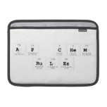 AP chem
 rules  MacBook Air Sleeves (landscape)