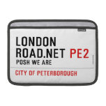 London Road.Net  MacBook Air Sleeves (landscape)