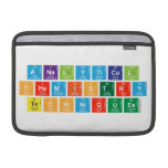 Analytical
 Chemistry
 Techniques  MacBook Air Sleeves (landscape)
