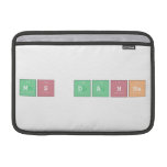 Ms Danna  MacBook Air Sleeves (landscape)