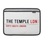 The Temple  MacBook Air Sleeves (landscape)