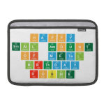 Happy
 Small amount
 Of metal
 Birthday
 Robbie  MacBook Air Sleeves (landscape)
