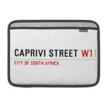caprivi street  MacBook Air Sleeves (landscape)