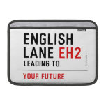 English  Lane  MacBook Air Sleeves (landscape)