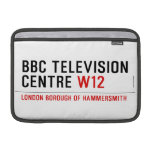BBC TELEVISION CENTRE  MacBook Air Sleeves (landscape)