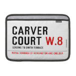 CARVER COURT  MacBook Air Sleeves (landscape)