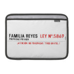 Familia reyes   MacBook Air Sleeves (landscape)
