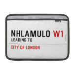 Nhlamulo  MacBook Air Sleeves (landscape)