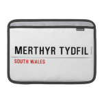Merthyr Tydfil  MacBook Air Sleeves (landscape)