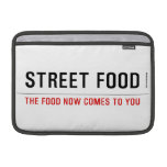 Street food  MacBook Air Sleeves (landscape)