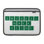 Periodic
 Table
 Writer  MacBook Air Sleeves (landscape)