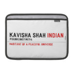 Kavisha shah  MacBook Air Sleeves (landscape)