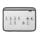 your mom
 is gay  MacBook Air Sleeves (landscape)