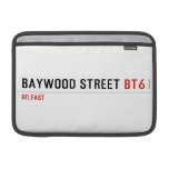Baywood Street  MacBook Air Sleeves (landscape)