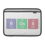 boss  MacBook Air Sleeves (landscape)