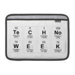 Techno
 Week  MacBook Air Sleeves (landscape)