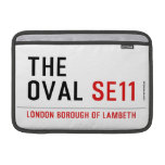 THE OVAL  MacBook Air Sleeves (landscape)