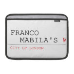 franco    mabila's  MacBook Air Sleeves (landscape)