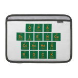OPS
 Science
 Coaches
 ROCK  MacBook Air Sleeves (landscape)