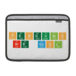 Penguins
 Are Cool  MacBook Air Sleeves (landscape)