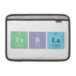  tabla  MacBook Air Sleeves (landscape)