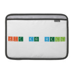 FIT and WELL  MacBook Air Sleeves (landscape)