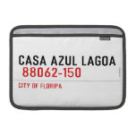 CASA AZUL LAGOA   MacBook Air Sleeves (landscape)
