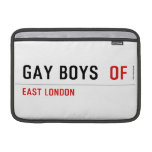 Gay boys   MacBook Air Sleeves (landscape)