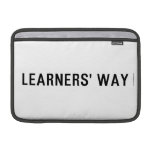 Learners' Way  MacBook Air Sleeves (landscape)