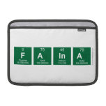 Faina  MacBook Air Sleeves (landscape)