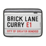 Brick Lane Curry  MacBook Air Sleeves (landscape)