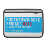 boothtown boys  brigade  MacBook Air Sleeves (landscape)