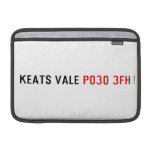 Keats Vale  MacBook Air Sleeves (landscape)