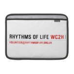 Rhythms of Life  MacBook Air Sleeves (landscape)