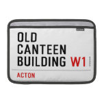Old  Canteen  building  MacBook Air Sleeves (landscape)