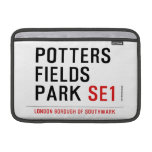 potters fields park  MacBook Air Sleeves (landscape)