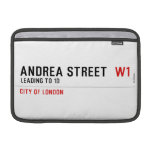 Andrea street   MacBook Air Sleeves (landscape)