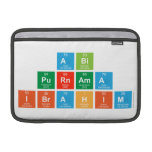 Abi 
 Purnama
 Ibrahim  MacBook Air Sleeves (landscape)